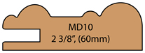 Allstyle Cabinet Doors: Miter Profile MD10(60mm)